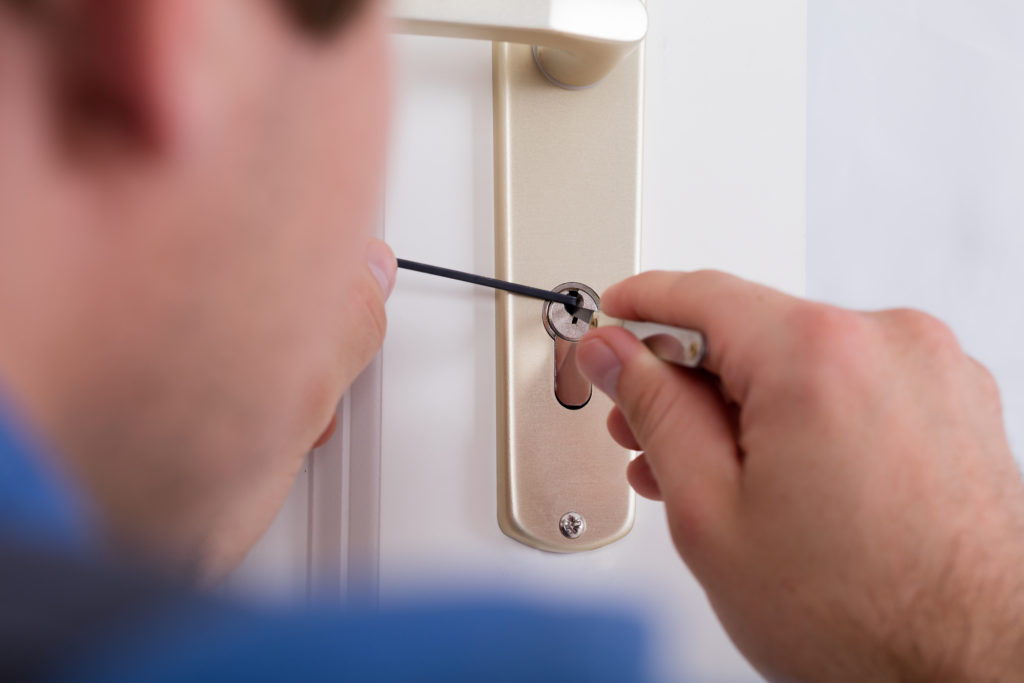 Ouverture porte et porte blindée