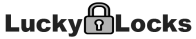 logo lucky locks